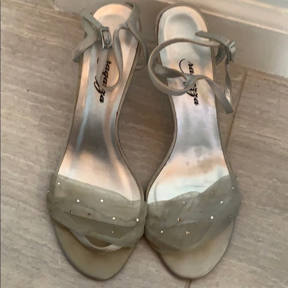 Ragazza silver heel 8B